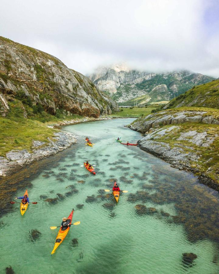 Gulbrakka Basecamp Hotel Glomfjord Eksteriør billede